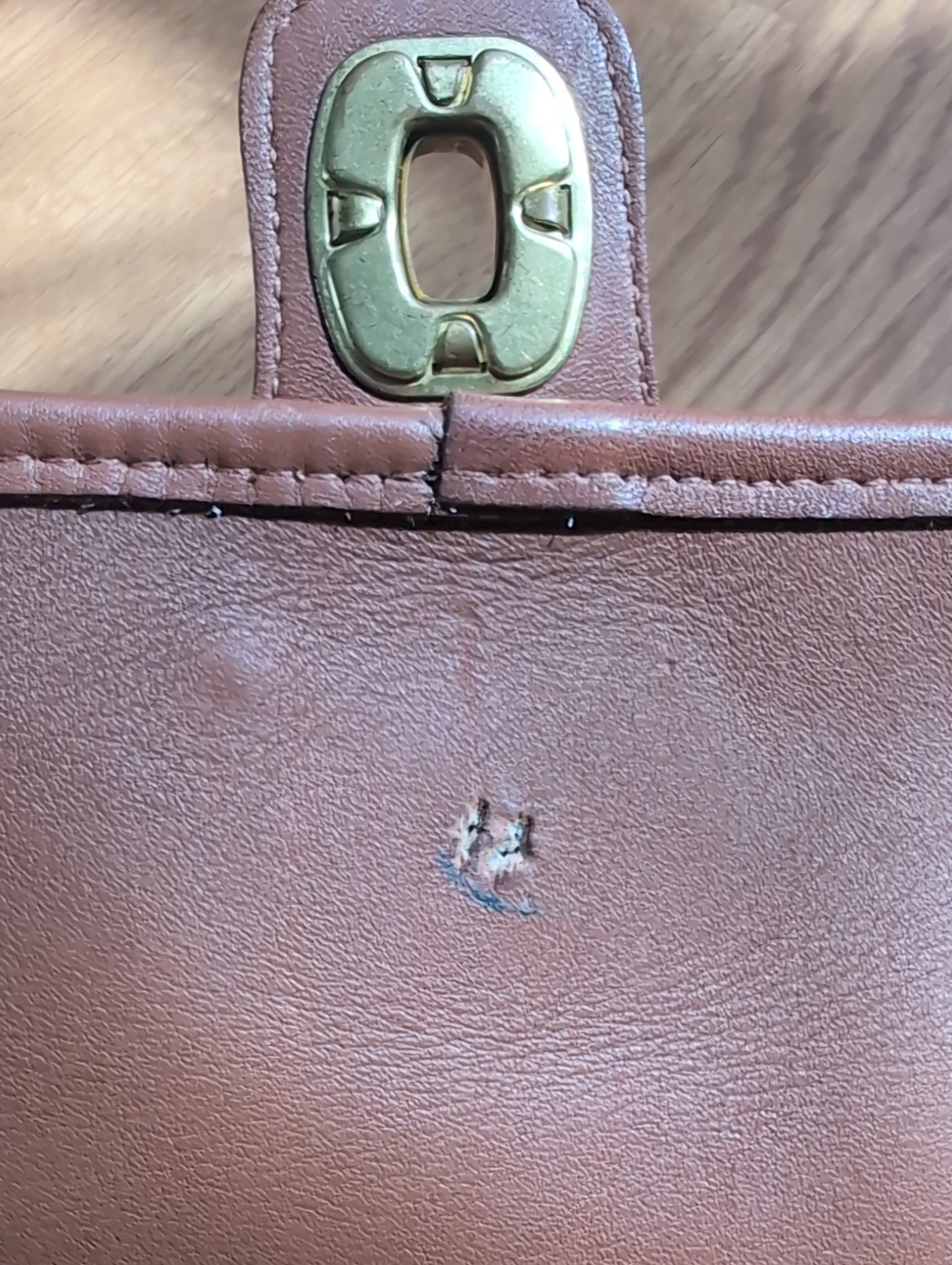 Vintage Coach Metropolitan Messenger Brief, British Tan, #5180 - Picture 3 of 13